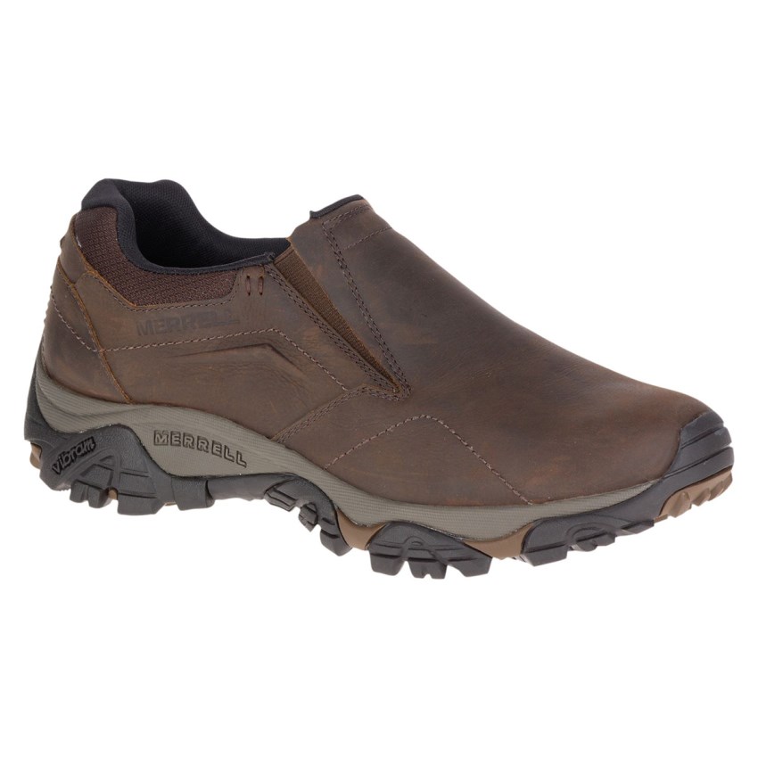 Chaussure Casual Merrell Moab Adventure Moc Marron Foncé Homme | P.D.ZUSC